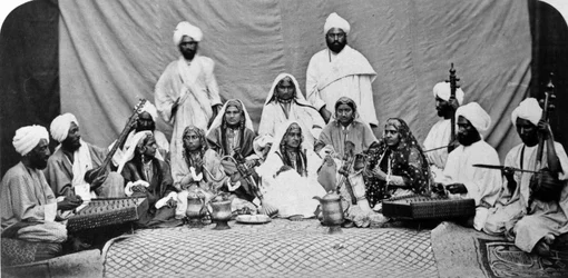 Kashmiri Nautch Meisjes, ca. 1860s